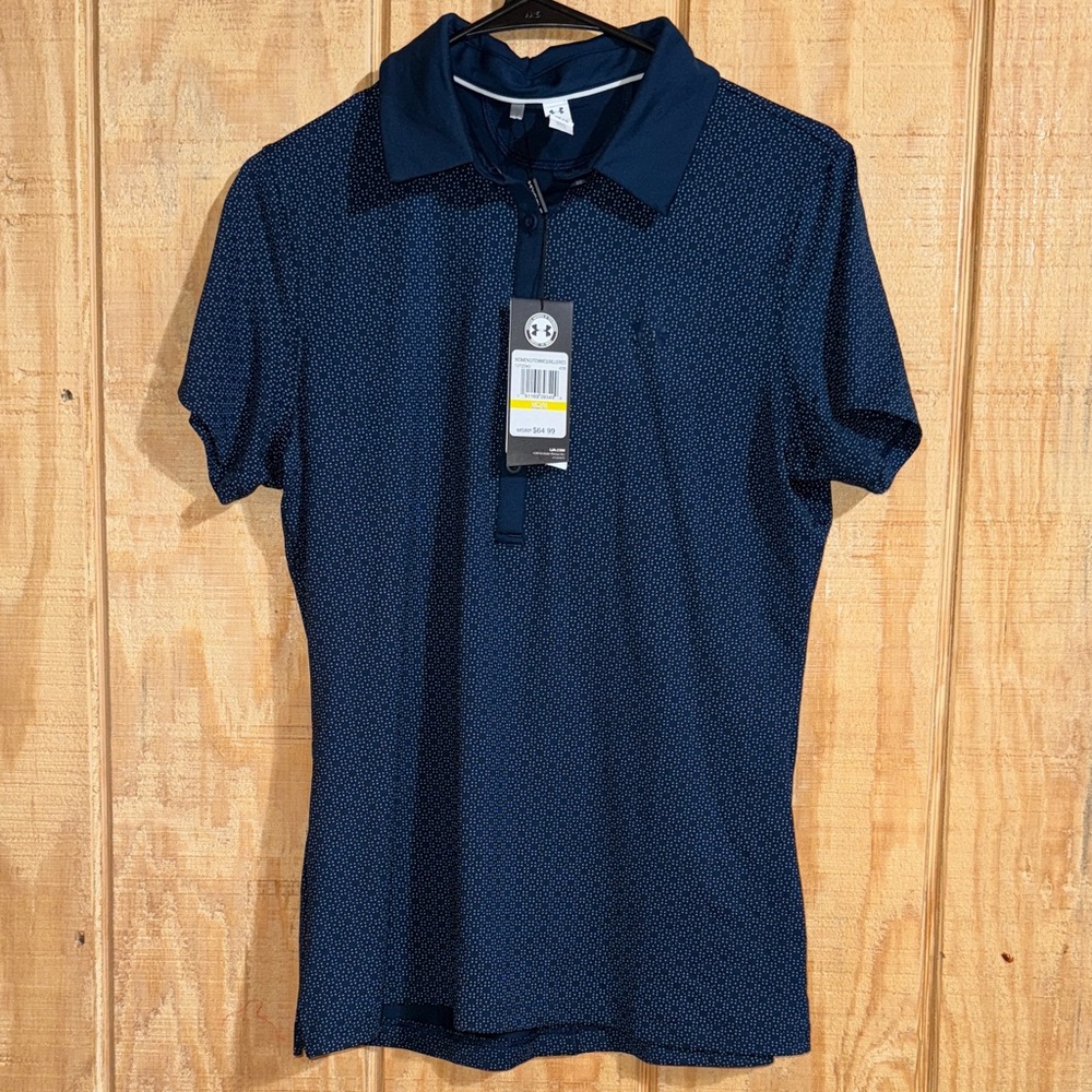 Under Armour Women’s Blue Golf Shirt